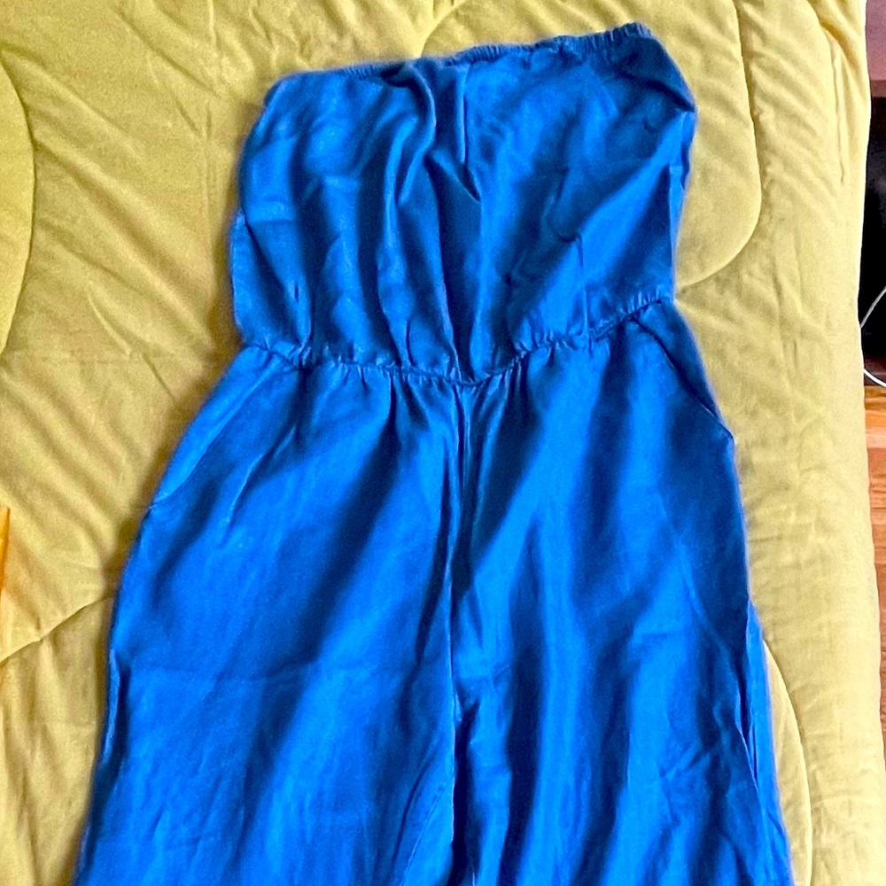 Denim jumpsuit by Bershka